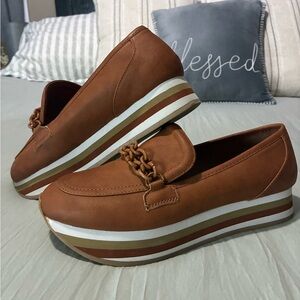 Coconuts by Matisse Brown Platform Loafers